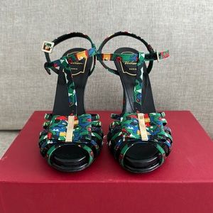 Roger Vivier Floral Heel